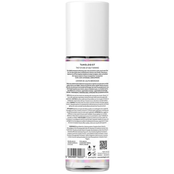 Tanologist Self Tan Water Dark 200ml Express Tan - Picture 2 of 2